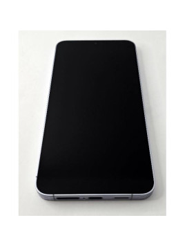 Pantalla lcd para Samsung Galaxy S24 Plus 5G mas tactil negro con marco azul GH82-33410F Service Pack