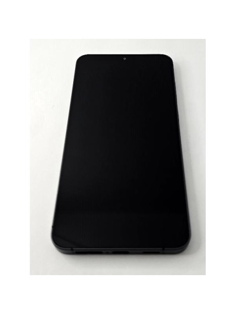 Pantalla lcd para Samsung Galaxy S24 Plus 5G mas tactil negro con marco negro Onyx GH82-33410A Service Pack
