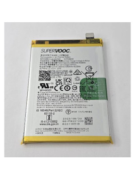 Bateria BLP923 5000mAh para Oppo A57 a57S A77 4G A77 5G Nord N20 SE 4909849 Service Pack