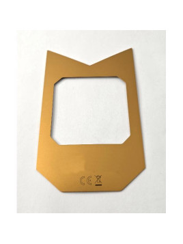 Tapa trasera de camara naranja para Doogee S200X 5G