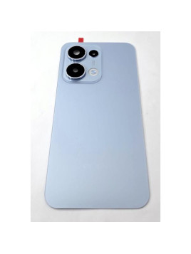 Tapa trasera o tapa bateria azul para Oppo Reno 13 5G CPH2689 con cubierta de camara