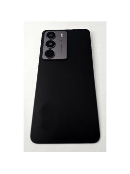 Tapa trasera o tapa bateria negra para Realme C75 4G RMX3941 con cubierta de camara