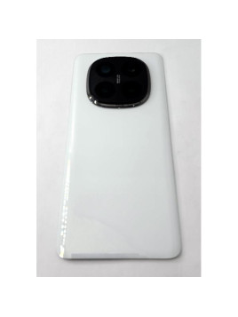 Tapa trasera o tapa bateria blanca para Xiaomi Redmi Note 14 Pro Plus 5G con cubierta de camara