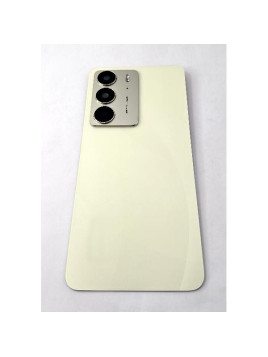 Tapa trasera o tapa bateria dorada para Realme C75 4G RMX3941 con cubierta de camara