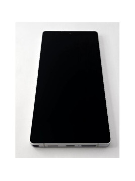 Pantalla lcd para Samsung Galaxy S25 Ultra 5G S938 tactil negro marco plata ensamblado GH82-36387C Service Pack