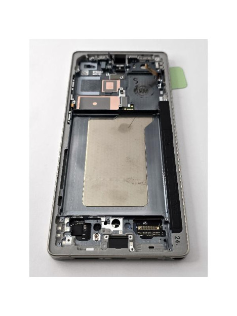 Pantalla lcd Samsung Galaxy S25 Ultra 5G S938 tactil negro marco plata titanio ensamblado GH82-36387A Service Pack