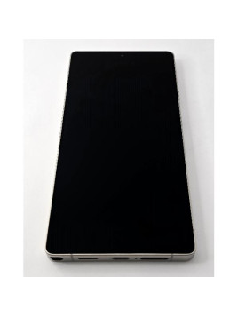 Pantalla lcd Samsung Galaxy S25 Ultra 5G S938 tactil negro marco plata titanio ensamblado GH82-36387A Service Pack