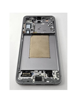 Pantalla lcd para Samsung Galaxy S25 Plus 5G S936 tactil negro marco plata ensamblado GH82-36368A Service Pack