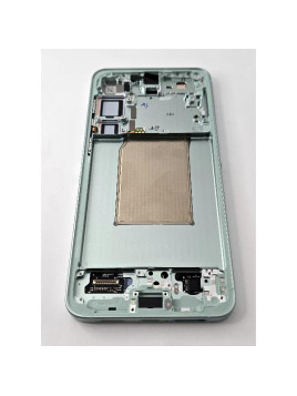 Pantalla lcd para Samsung Galaxy S25 Plus 5G S936 tactil negro marco verde ensamblado GH82-36368B Service Pack