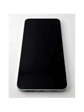 Pantalla lcd para Samsung Galaxy S25 Plus 5G S936 tactil negro marco verde ensamblado GH82-36368B Service Pack