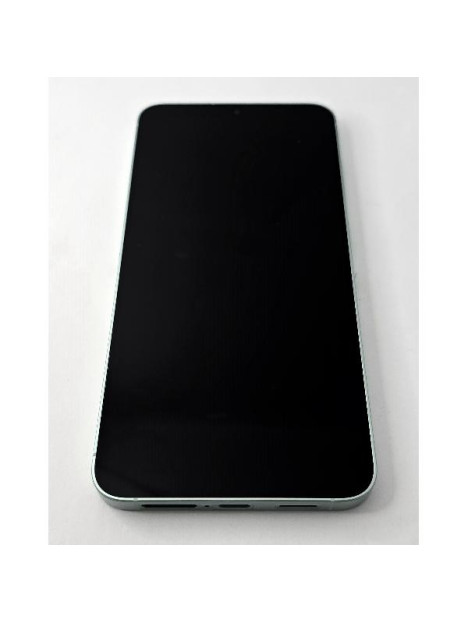 Pantalla lcd para Samsung Galaxy S25 Plus 5G S936 tactil negro marco verde ensamblado GH82-36368B Service Pack
