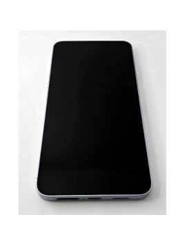 Pantalla lcd para Samsung Galaxy S25 Plus 5G S936 tactil negro marco azul claro ensamblado GH82-36368C Service Pack