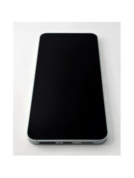 Pantalla lcd para Samsung Galaxy S25 5G S931 mas tactil negro marco verde ensamblado GH82-36387B Service Pack