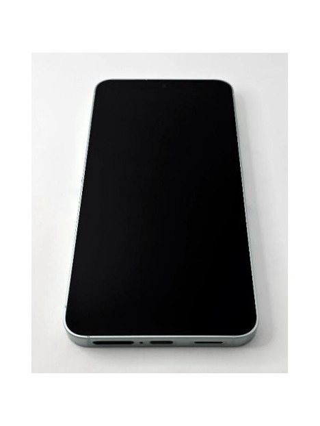 Pantalla lcd para Samsung Galaxy S25 5G S931 mas tactil negro marco verde ensamblado GH82-36387B Service Pack