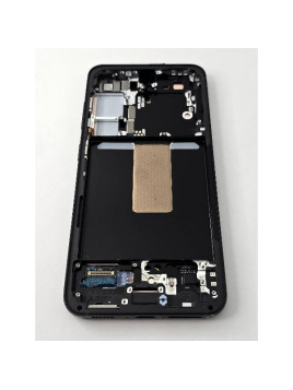 Pantalla lcd para Samsung Galaxy S23 5G S911 mas tactil negro con marco grafito ensamblado GH82-30480E Service Pack