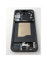 Pantalla lcd para Samsung Galaxy S25 5G S931 mas tactil negro con marco negro ensamblado GH82-36387E Service Pack