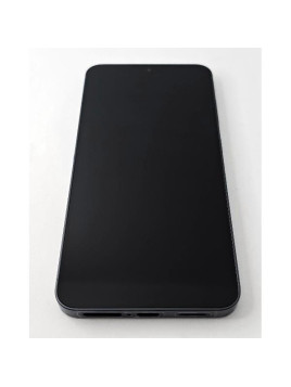 Pantalla lcd para Samsung Galaxy S25 5G S931 mas tactil negro con marco negro ensamblado GH82-36387E Service Pack