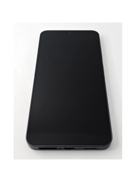 Pantalla lcd para Samsung Galaxy S25 5G S931 mas tactil negro con marco negro ensamblado GH82-36387E Service Pack