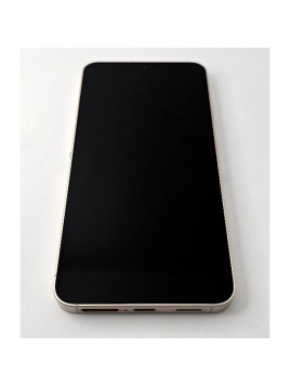 Pantalla lcd para Samsung Galaxy S25 5G S931 mas tactil negro con marco rosa ensamblado GH82-36387F Service Pack