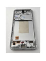Pantalla lcd para Samsung Galaxy S24 FE SM-S721B mas tactil negro marco plata ensamblado GH82-35849B Service Pack