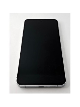 Pantalla lcd para Samsung Galaxy S24 FE SM-S721B mas tactil negro marco plata ensamblado GH82-35849B Service Pack