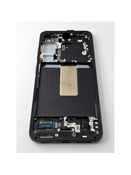 Pantalla lcd para Samsung Galaxy S23 5G S911 mas tactil negro con marco negro ensamblado GH82-30480A Service Pack