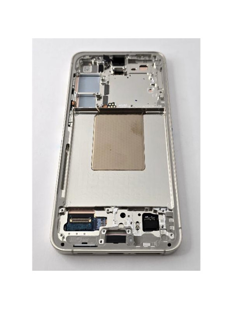 Pantalla lcd para Samsung Galaxy S24 5G S921 mas tactil negro marco amarillo ensamblado GH82-33287D Service Pack