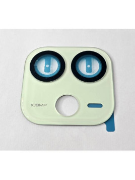 Cristal de camara grande amarillo para Xiaomi Redmi Note 14 4G calidad premium