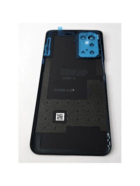 Tapa trasera o tapa bateria negra para Oppo A54 5G CPH2195 con cubierta de camara