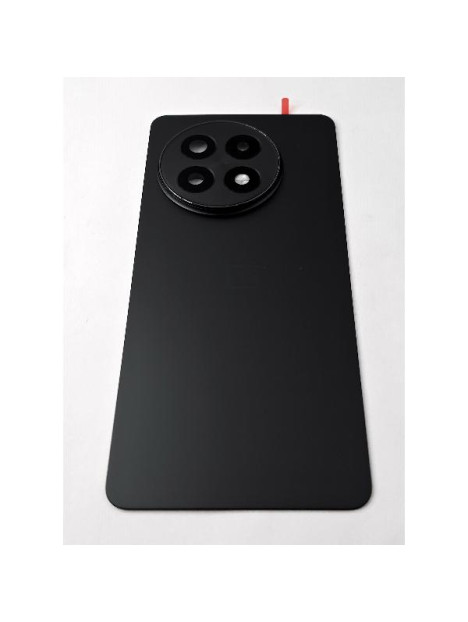 Tapa trasera o tapa bateria negra para Oneplus 13R 5G con cubierta de camara