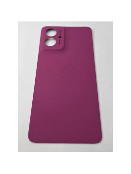 Tapa trasera o tapa bateria morada para Motorola Moto G55 5G