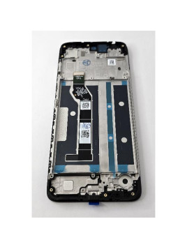 Pantalla lcd para Motorola Moto E15 mas tactil negro con marco negro calidad premium