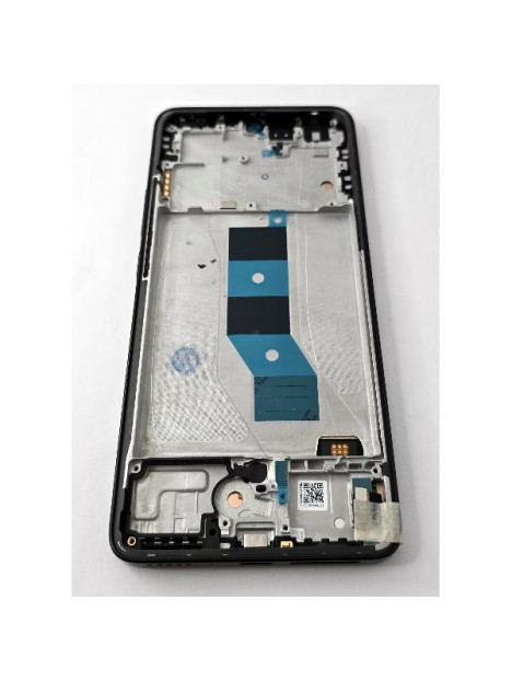 Pantalla lcd para Xiaomi Poco M7 Pro 5G mas tactil negro con marco negro compatible TFT