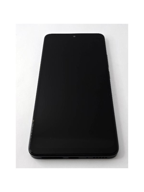Pantalla lcd para Xiaomi Poco M7 Pro 5G mas tactil negro con marco negro compatible TFT