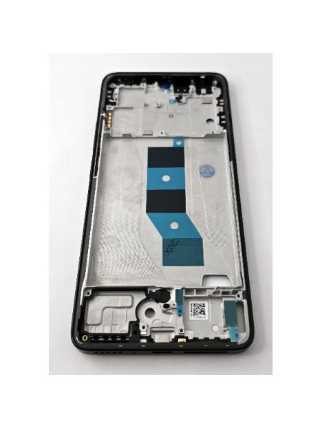 Carcasa o marco central negro para Xiaomi Poco M7 Pro 5G
