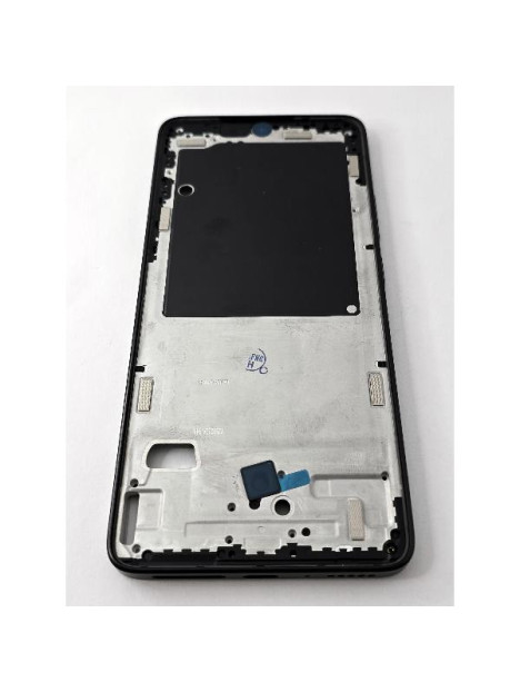 Carcasa o marco central negro para Xiaomi Poco M7 Pro 5G