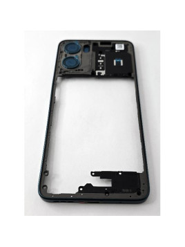 Carcasa o marco central verde para Motorola Moto G05