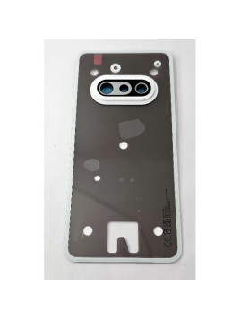 Tapa trasera o tapa bateria blanca transparente para Nothing Phone 3A 5G