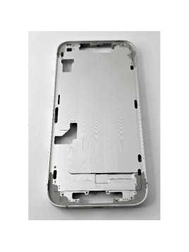 Carcasa o marco central blanco para iPhone 16E A3082 A3081 con botones laterales