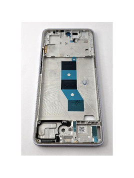 Carcasa o marco central morado para Xiaomi Poco M7 Pro 5G