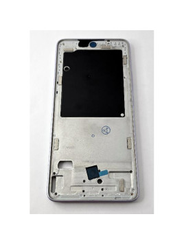 Carcasa o marco central morado para Xiaomi Poco M7 Pro 5G