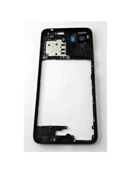 Carcasa o marco central negro para Motorola Moto G05
