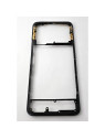Carcasa o marco central negro para Vivo V72 5G V2041