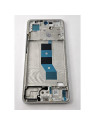 Carcasa o marco central plata para Xiaomi Poco M7 Pro 5G