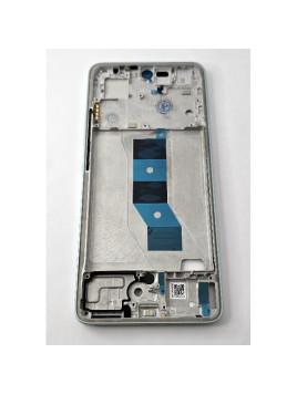 Carcasa o marco central verde para Xiaomi Poco M7 Pro 5G