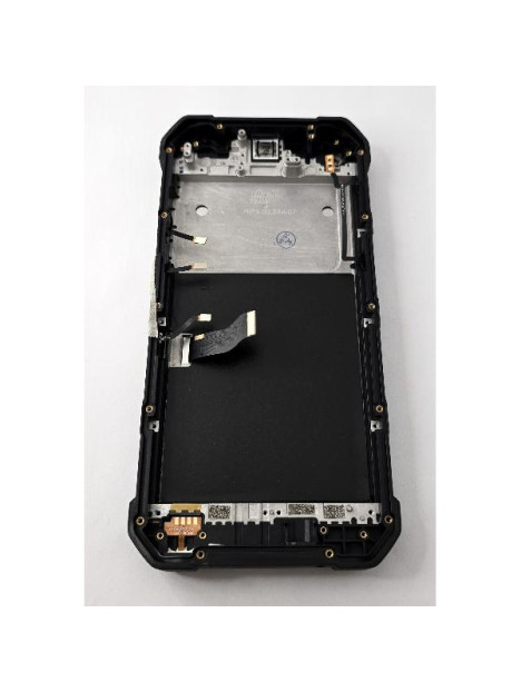 Pantalla lcd para Unihertz Tank mas tactil negro con marco negro calidad premium