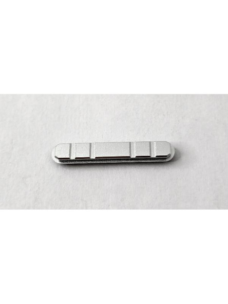 Boton volumen plata para Blackview BV8200 calidad premium