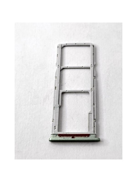 Soporte o bandeja sim verde Dual sim para Motorola Moto G05 calidad premium