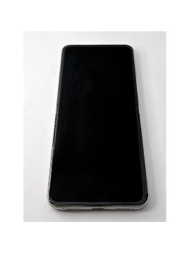 Pantalla lcd para Samsung Galaxy Z Flip 3 SM-F711B tactil negro marco crema con camara GH82-26273B Service Pack