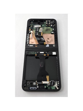 Pantalla lcd para Samsung Galaxy Z Flip 6 5G F741 mas tactil negro con marco negro GH82-35013E Service Pack